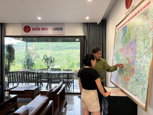 Văn phòng bất động sản Hòa Lạc - Điền Minh Lands