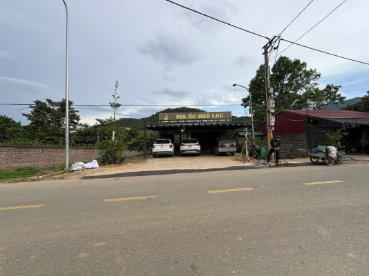 Mặt tiền Văn phòng bất động sản Hòa Lạc - Điền Minh Lands