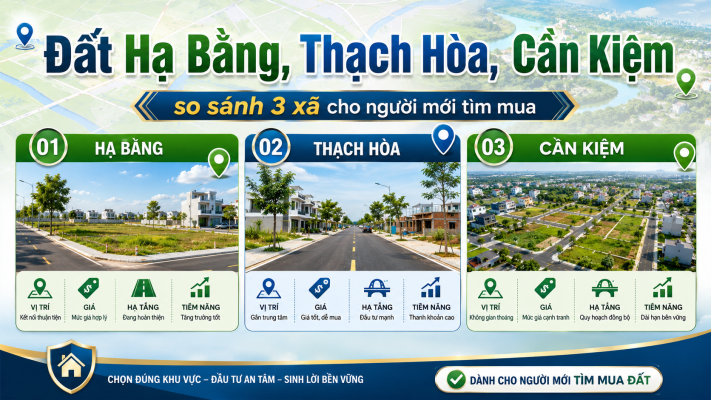 Đất Hạ Bằng Thạch Hòa Cần Kiệm