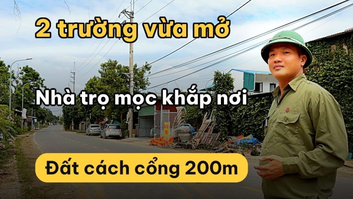 đất nền Hòa Lạc gần trường - mảnh 140 m² trục chính Phú Mãn