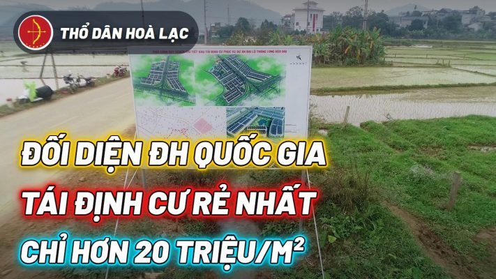 Ảnh bìa video Đất Tái Định Cư Hoà Lạc Hơn 20 Triệu/m² – Đối Diện Đại Học Quốc Gia
