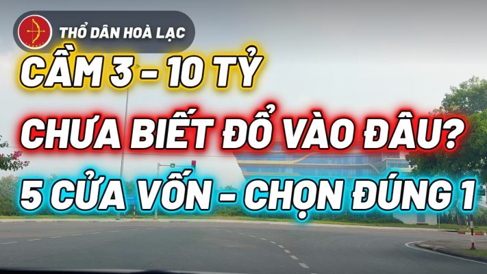 Ảnh bìa video Cầm 5 tỷ không biết mua ở đâu? 5 cửa và một cái thước đo Đầu Tư 2026