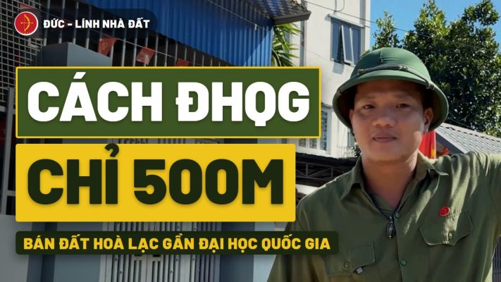 Bán đất Hòa Lạc gần Đại học Quốc gia: 3 mảnh thôn Linh Sơn cách ĐHQG 500m