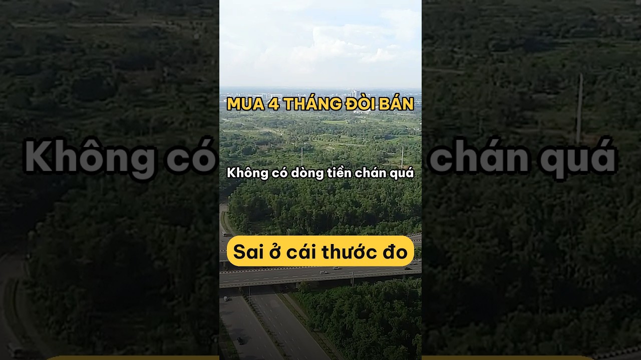 Đất Hòa Lạc chưa ra tiền sau 4 tháng: có nên bán không?