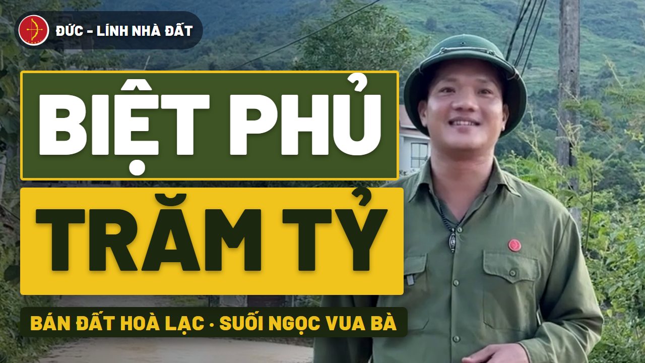 Chủ cắt lỗ 50%: bán đất Hòa Lạc 1.616 m², 400 m² thổ cư, rẻ bằng 1/2 xung quanh