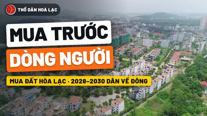 Ảnh bìa video Ai Lên Hòa Lạc Ở? Đi Thật Mắt – Mua Đất Hòa Lạc Trước Dòng Người Về