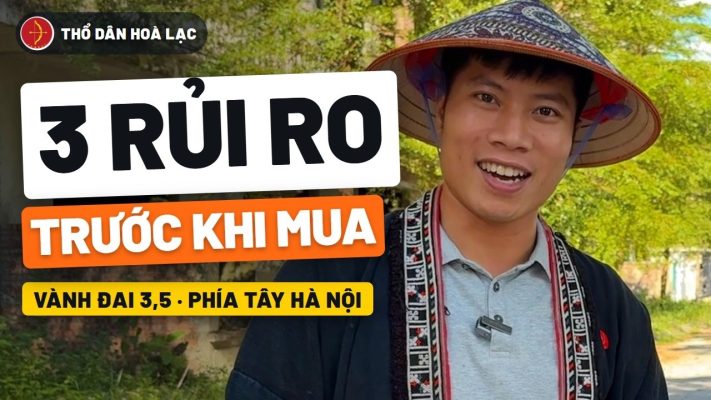 Ảnh bìa video 8/10 Người Không Biết Vành Đai 3.5: 3 Rủi Ro Trước Khi Mua Đất Hòa Lạc